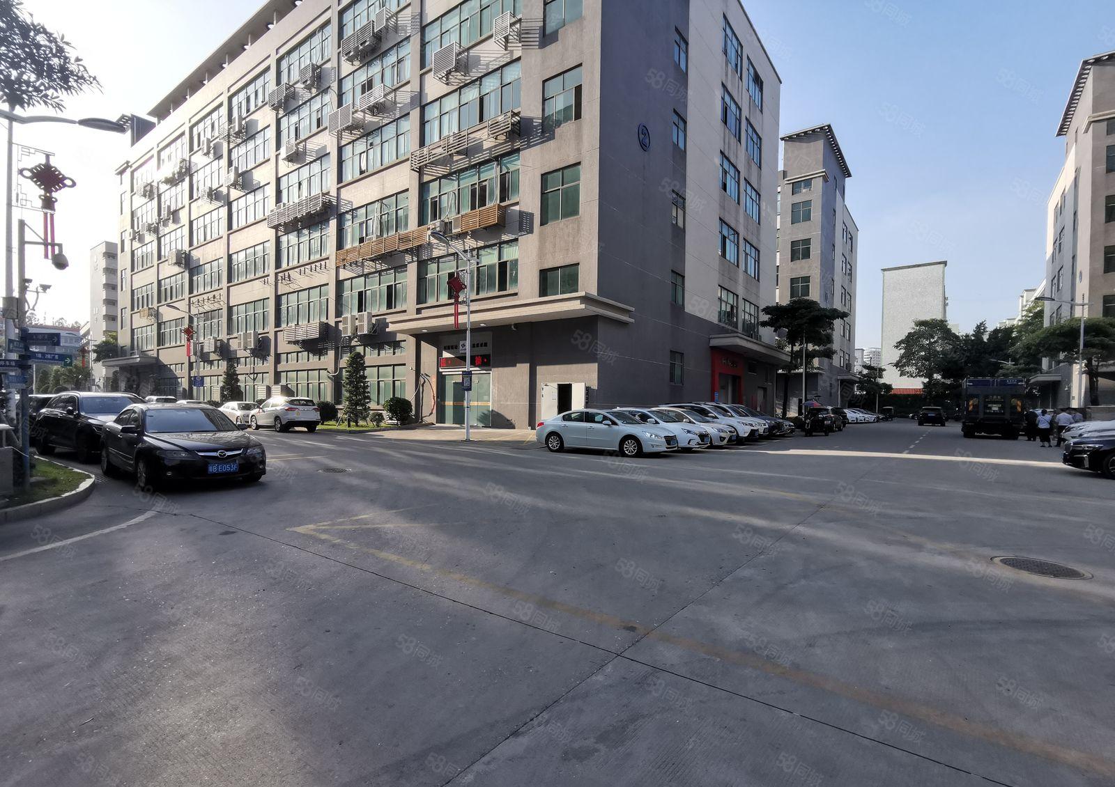 龙华大浪联建原房东工业园1600平带精装修一楼厂房出租可分租