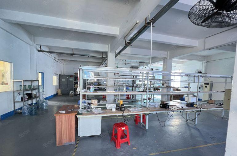 惠州市仲恺区沥林镇工业区3楼380平厂房低价出租带装修吊机口