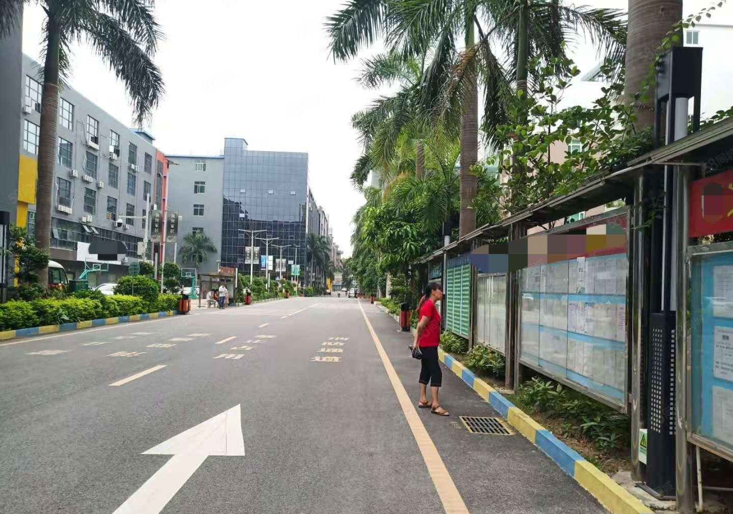 坂田工业区新空出楼上500平方带精装修办公室前台厂房出租