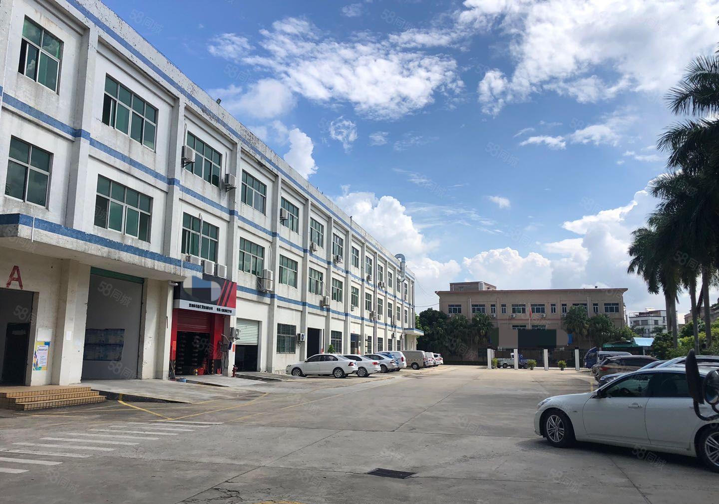 嶂背市场边大型园区新空出2楼360平方全新地坪漆厂房出租