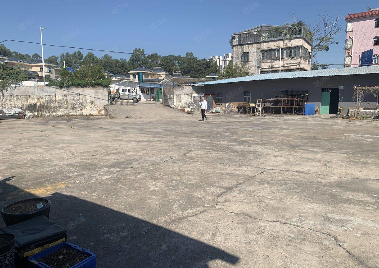 龙岗原房东双门独院2000平钢构厂房出租空地1500平免费用