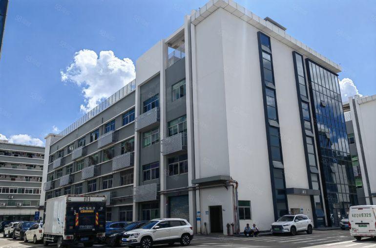 横岗地铁站附近原房东楼上500带精装修办公室平方厂房仓库出租