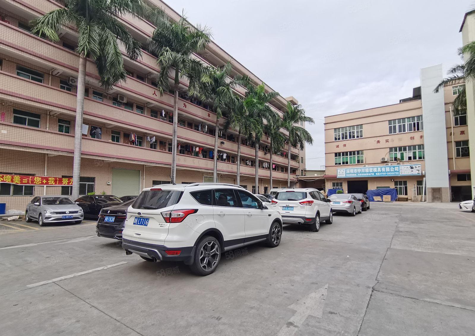 平湖辅城坳工业区原房东1万平独院厂房仓库一二楼300平起分