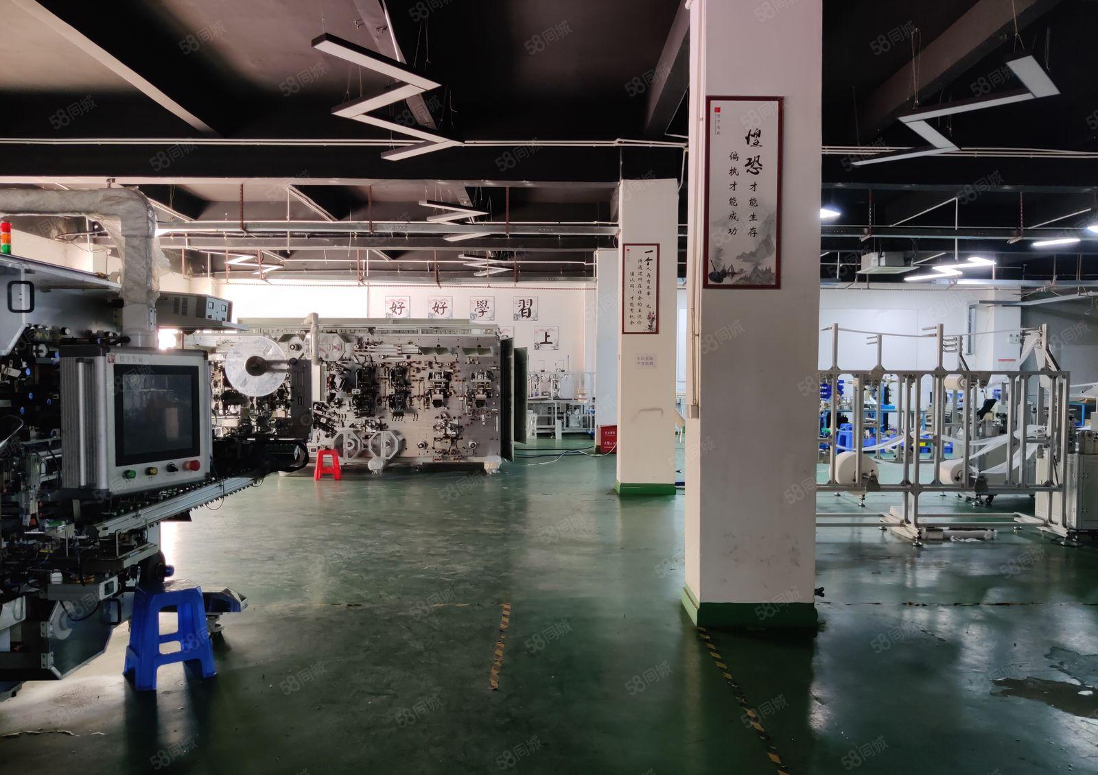 龙岗中心城楼上1200平精装修厂房出租500平可分租低价出租