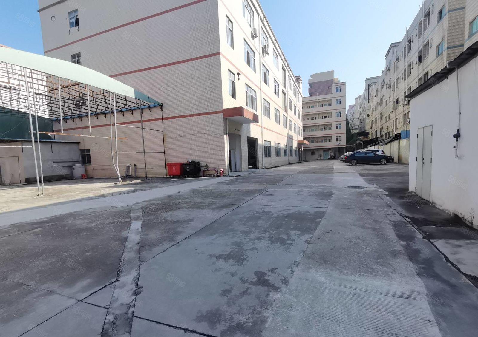 龙岗同乐新出原房东花园式独院8500平厂房出租可分租一楼6米