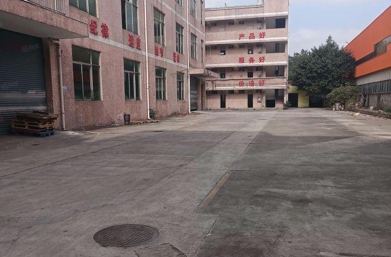 龙岗坪地原房东独院标准厂房4500平园区形象好空地大