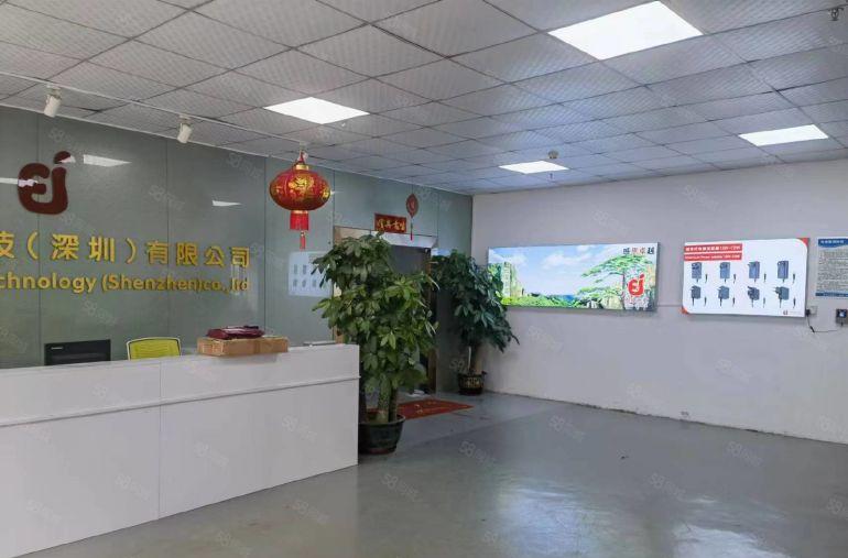 龙岗爱联地铁口工业区新出500平精装办公仓库厂房出租可分租