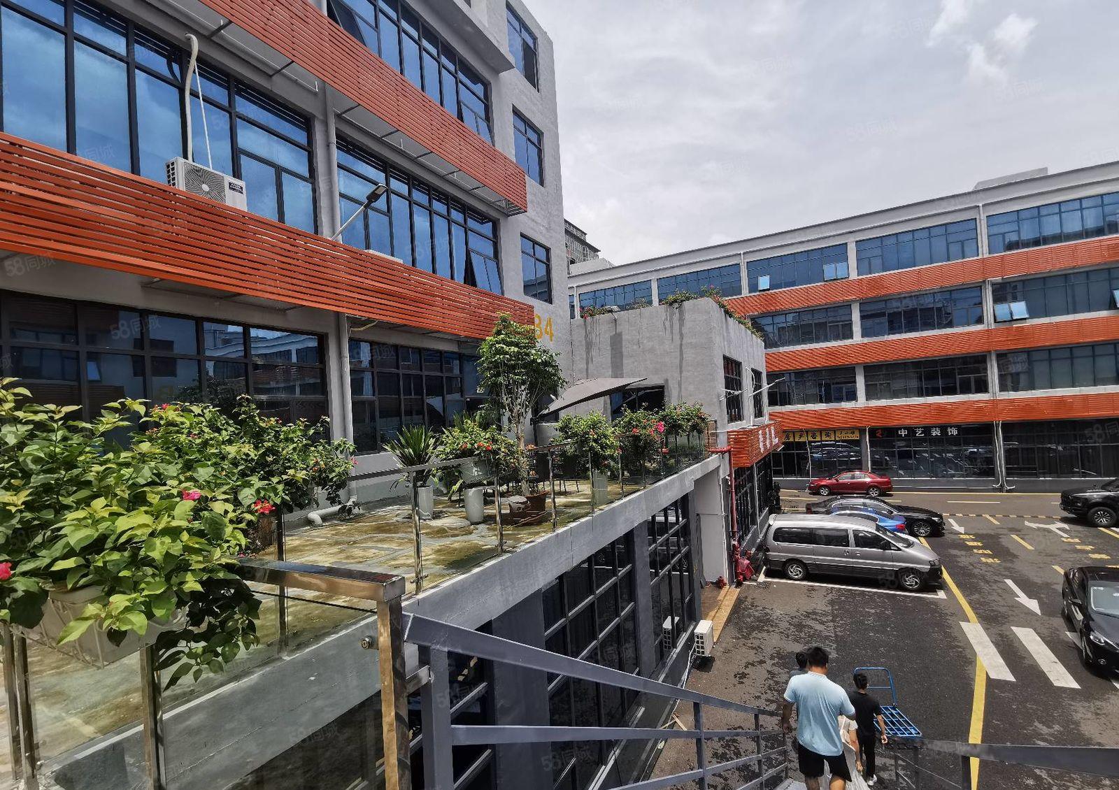 龙城广场地铁口电商园400平厂房带精装修办公室出租