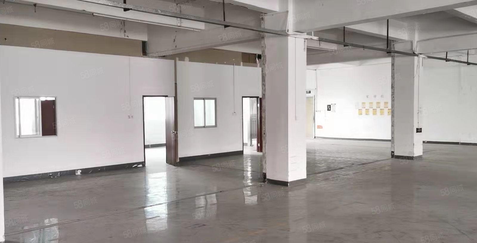 龙岗南联工业区200平至900平有装修办公室厂房仓库大小分租