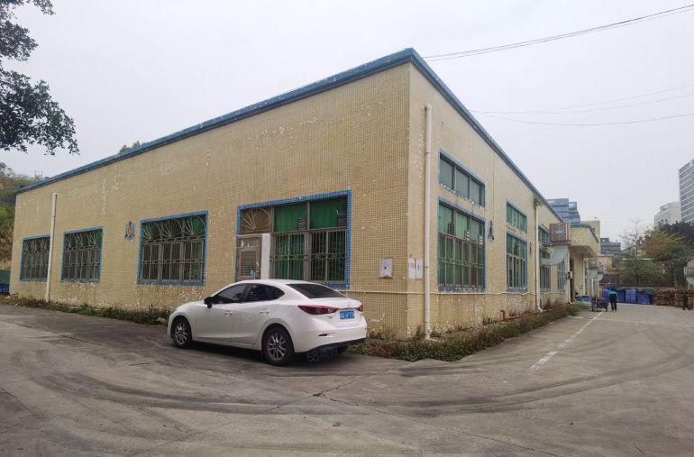 龙岗独栋2500平米单一层标准厂房带航车空地大带宿舍带食堂