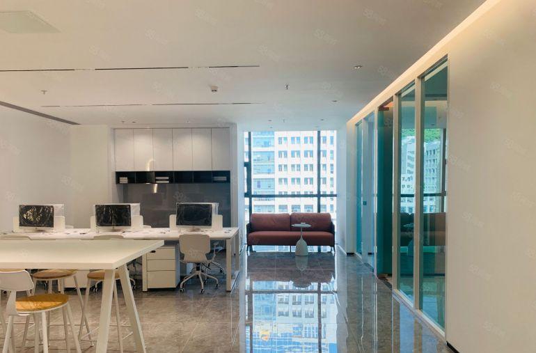 深圳盐田港原房东500平带现成装修办公室低价精选仓库厂房出租