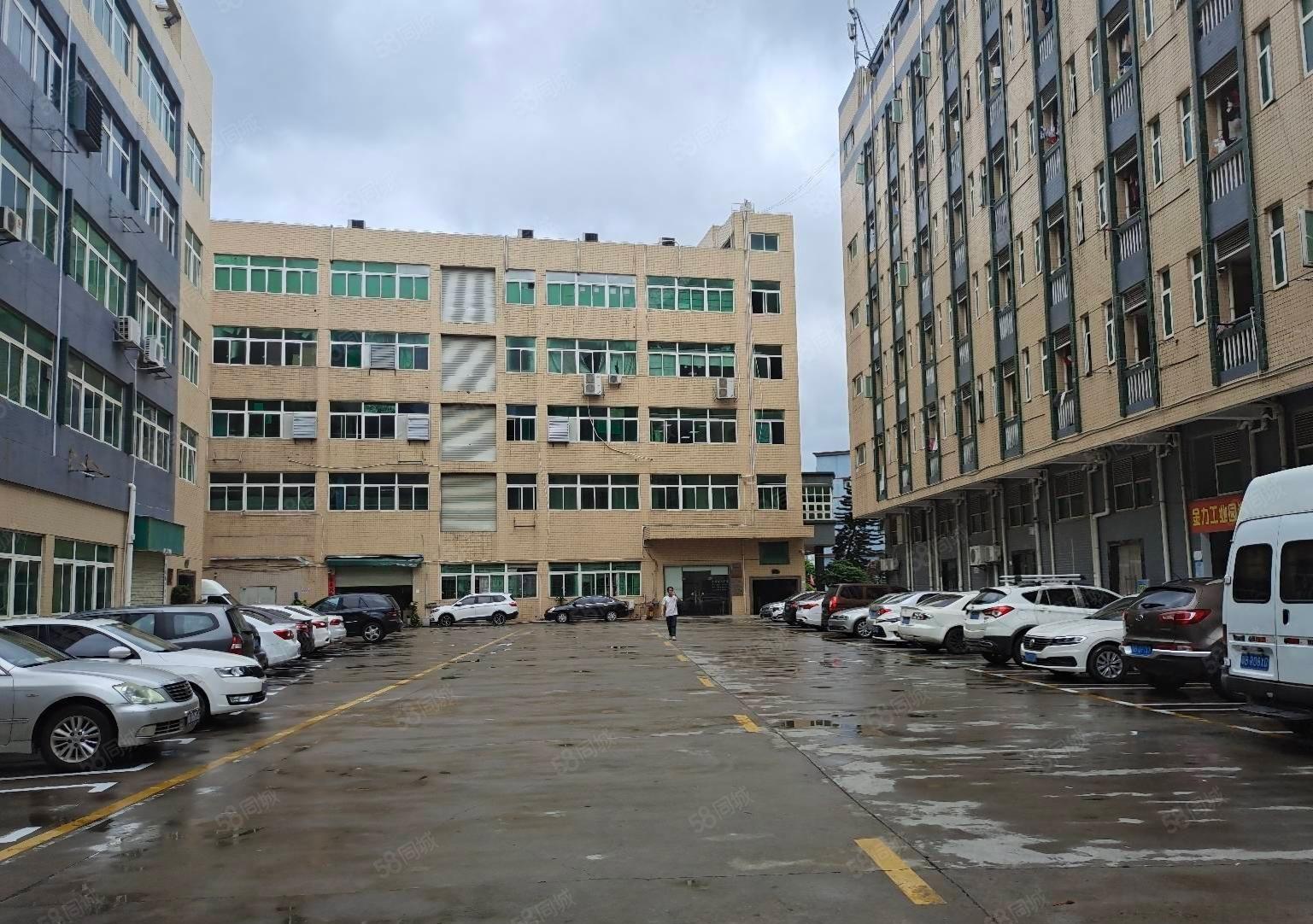 龙岗五联工业区1楼2楼整层1300平带装修厂房仓库出租可分租