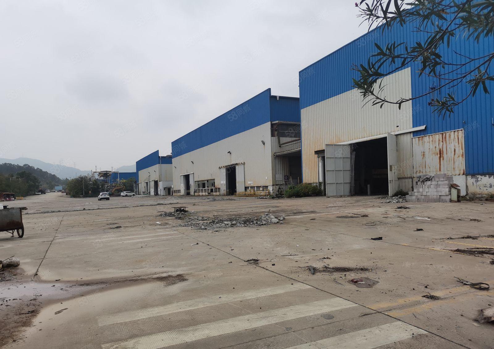 龙岗中心区14米高重工业厂房8万平方带现成行车出租可分租