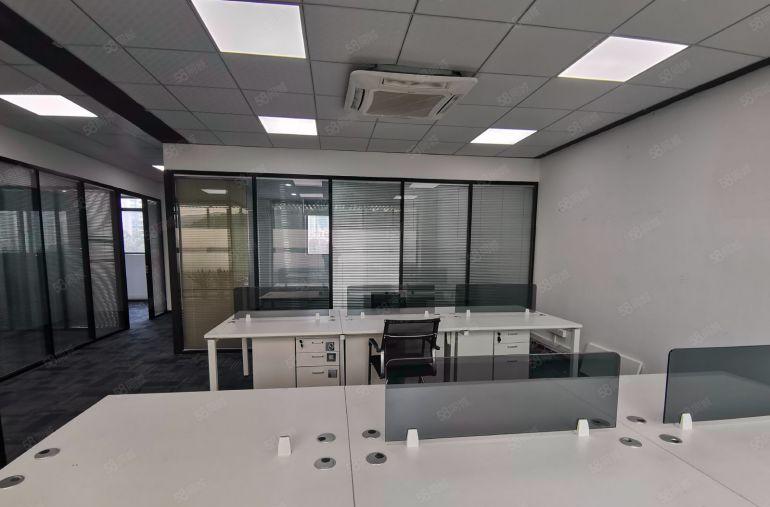 南地铁站附近电商园2楼150平方.精装修办公室厂房大小可分租