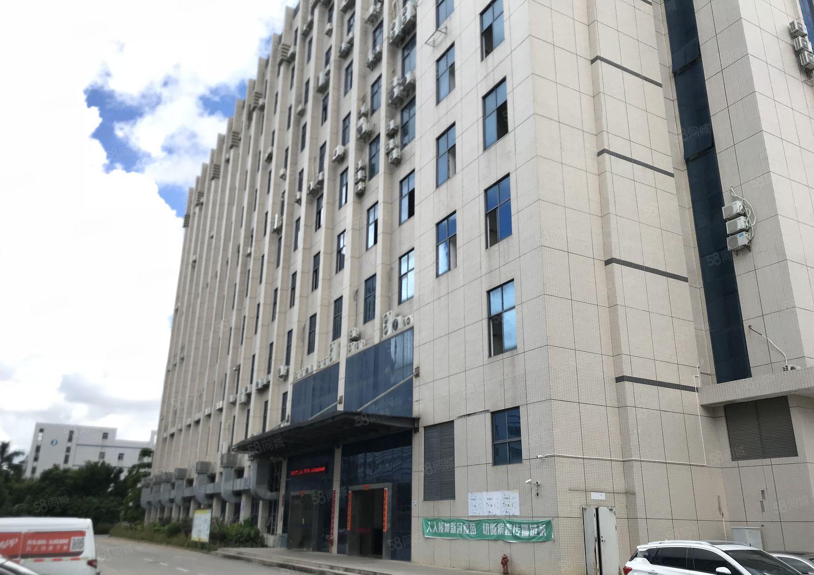 龙岗坪地低碳城科技园楼上500平红本带装修可办公仓库厂房出租