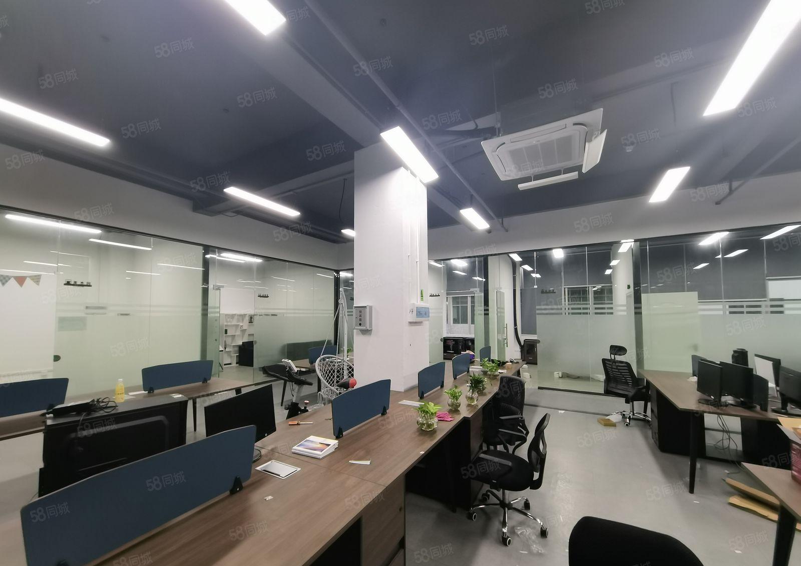 坂田杨美地铁口600平带装修带实体墙仓库和精装修格间