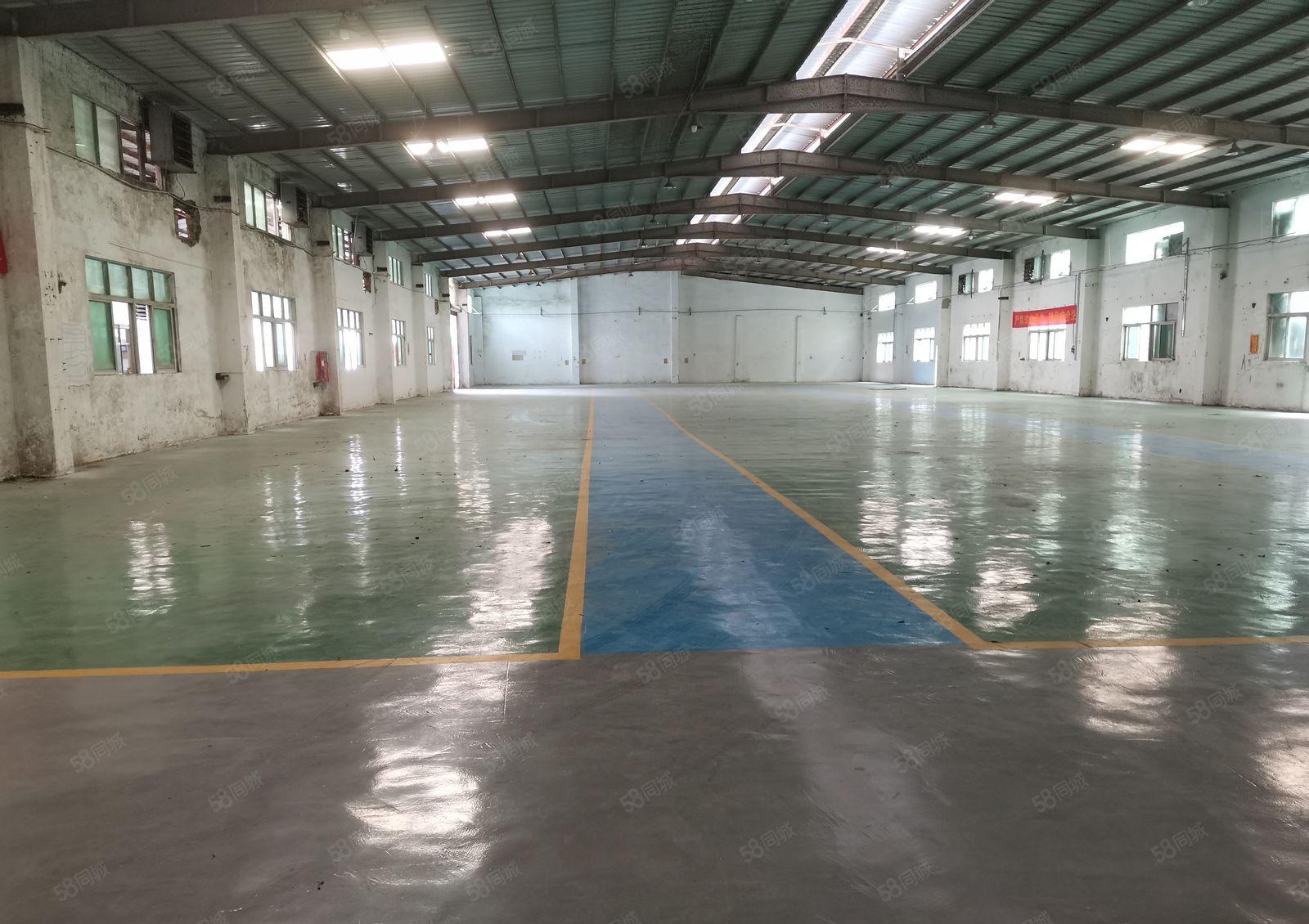 同乐工业区钢结构厂房仓库带装修2000平滴水8米空地大可分租
