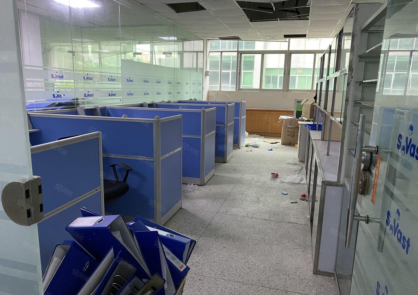 横岗坳背二楼带装修厂房出租面积860可分租