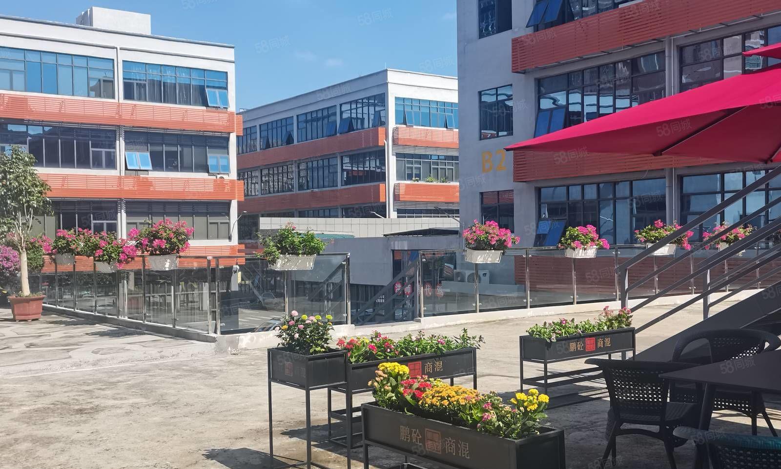 100起租龙岗中心城地铁站创业园2000平方出租有设共享办公