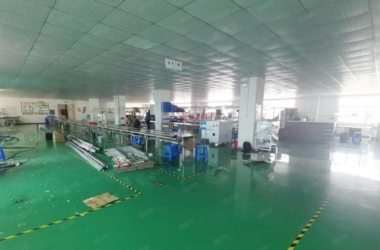 龙岗五联外环高速口原房东工业园新出一楼二楼1800平厂房出租