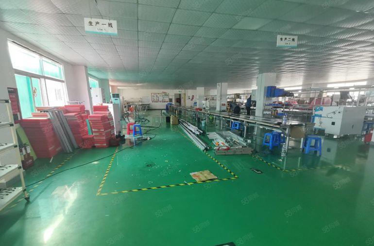 龙岗五联外环高速口原房东工业园新出一楼二楼1800平厂房出租