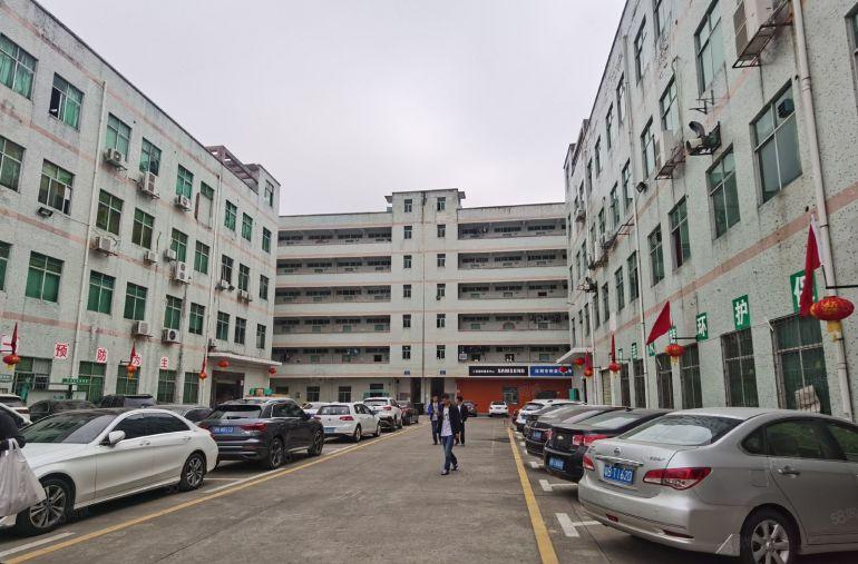 楼上17元同乐深汕公路边独院3楼1300平带装修厂房出租