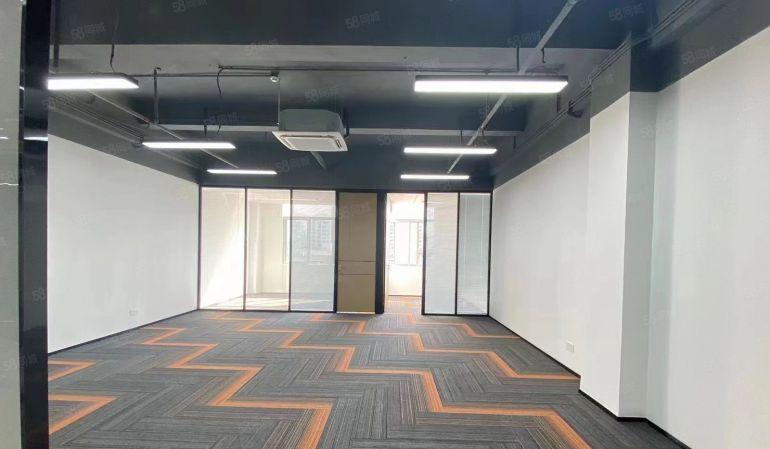 地铁口甲级写字楼出租70平105平185格局有红本租金可补贴
