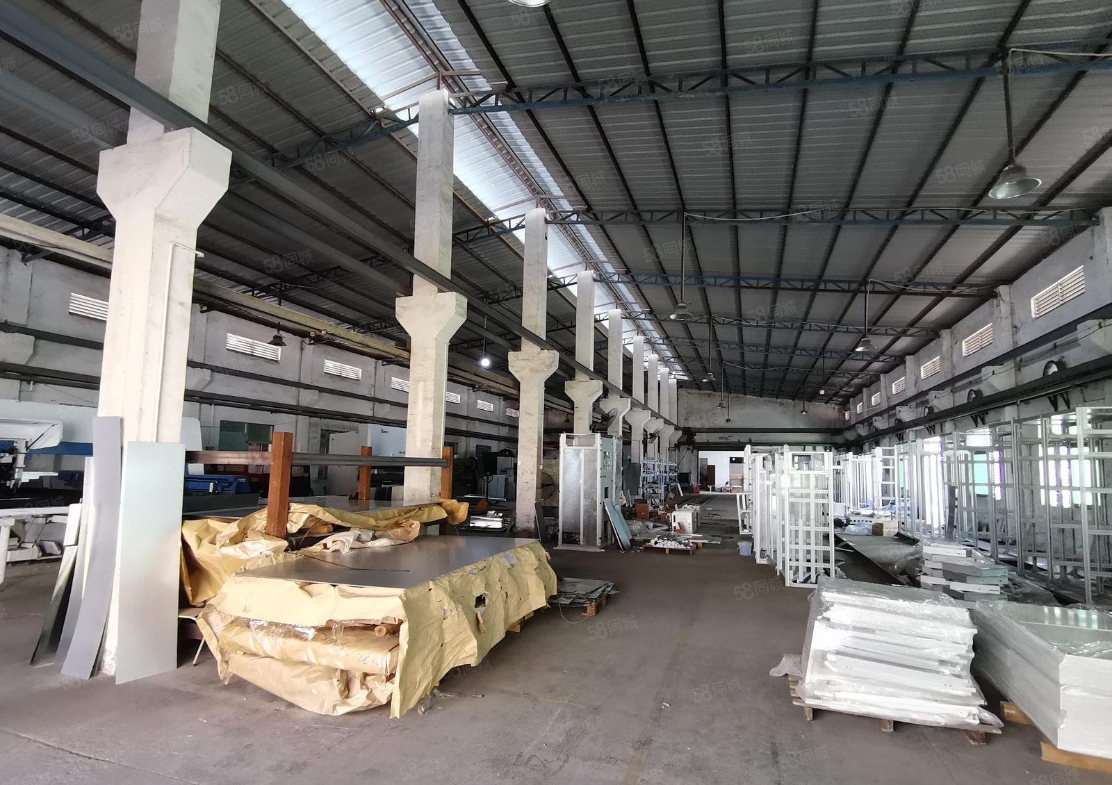 平湖鹅公岭工业园一楼2500平层高8米钢构仓库厂房出租可分租