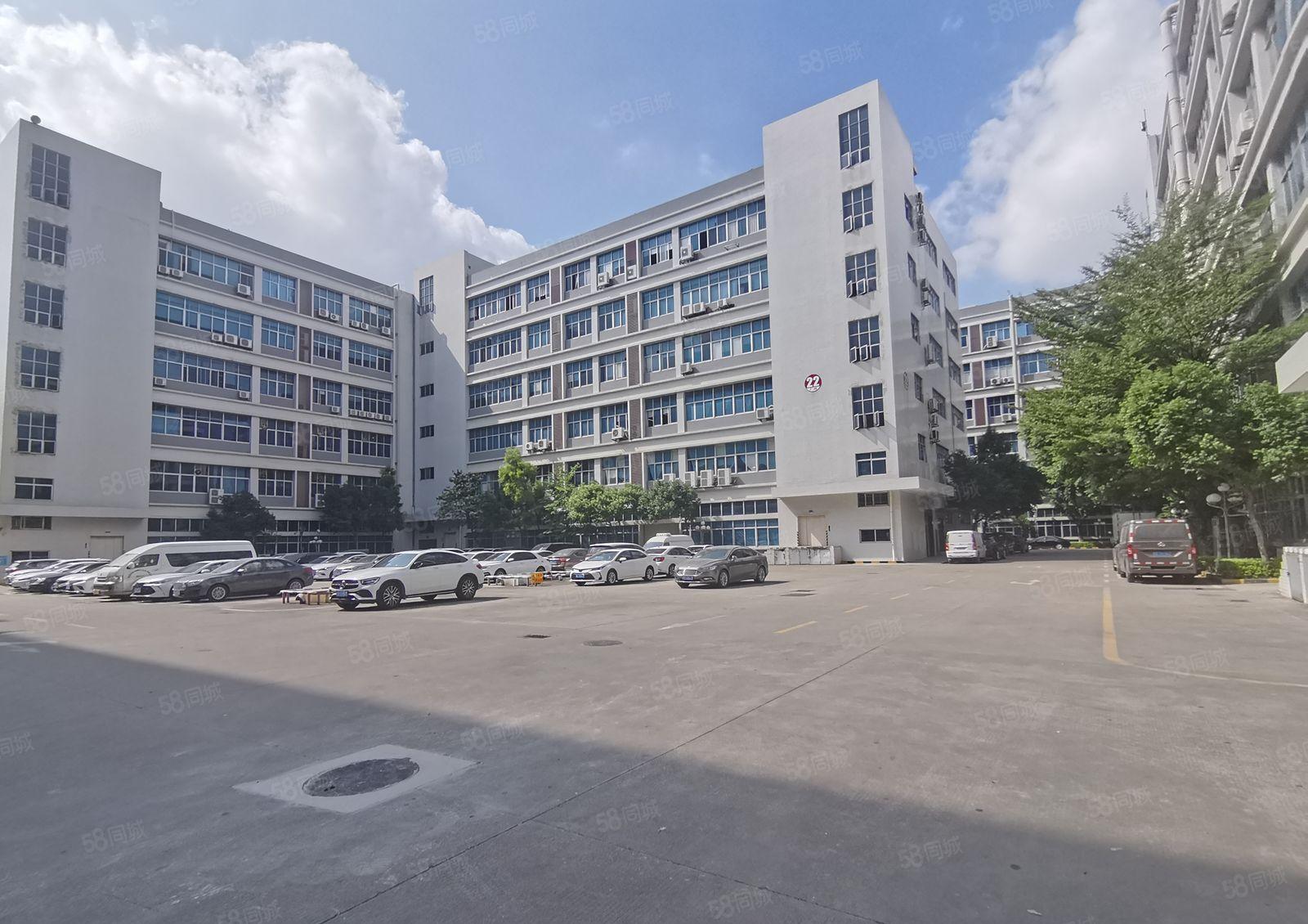 横岗六约工业区6200平独院厂房仓库精装修25元原房东出租