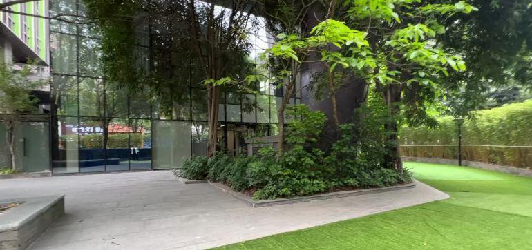 布吉坂田地铁口花园式独栋甲级写字楼500平出租带精装修好招工