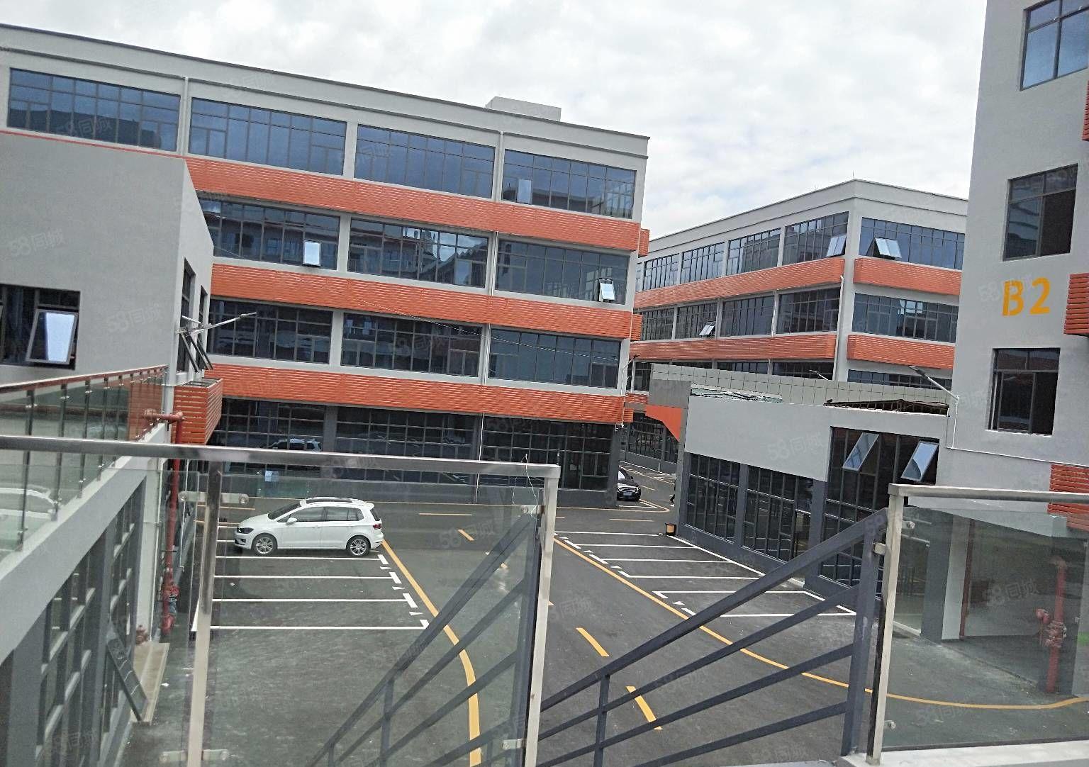 100起租横岗塘坑地铁站附近电商园新出300平厂房办公室出租