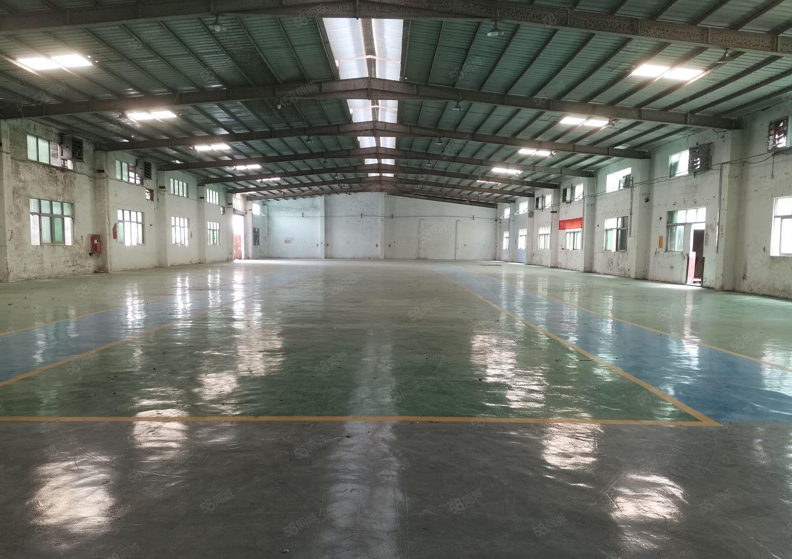 同乐工业区钢结构厂房仓库带装修2000平滴水8米空地大可分租