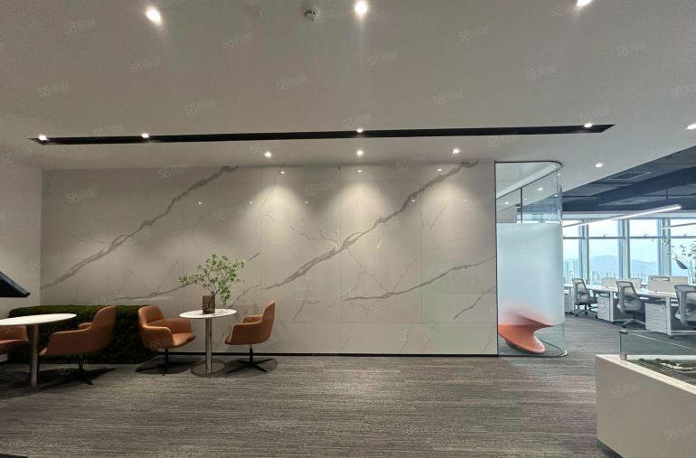 龙岗16号线愉园地铁站旁办公楼精装538平带家私办公室出租