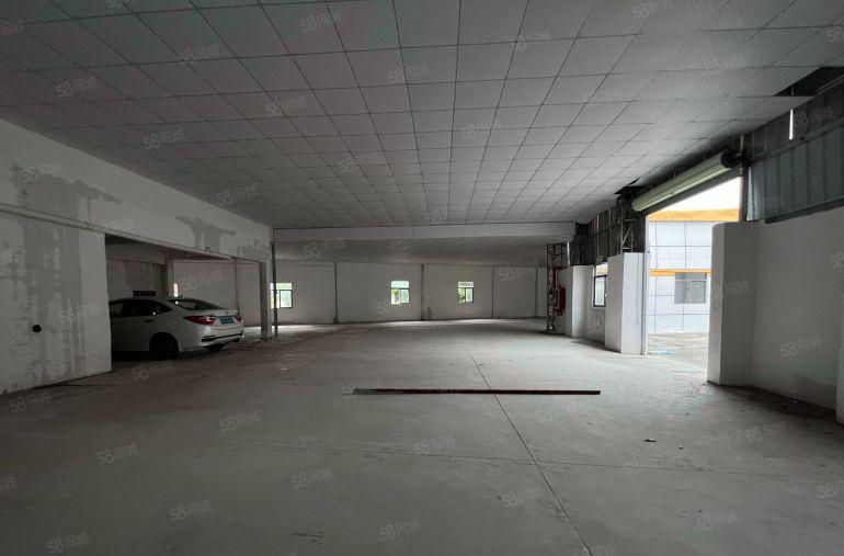 独门独院钢构标准厂房2580平仓库出租形象好空地大好招工可分