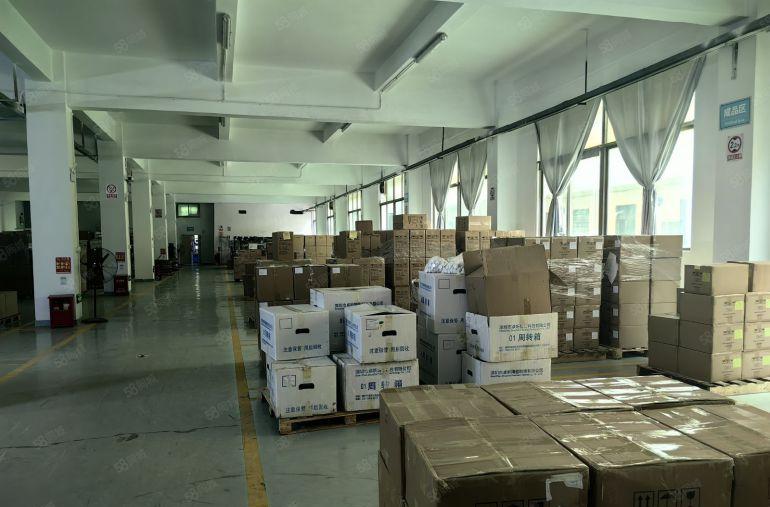 横岗六约地铁口附近电商园一楼500平方厂房仓库出租大小可分租