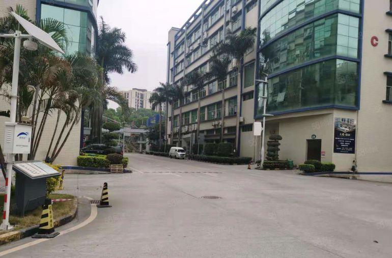 龙岗布吉上雪科技园楼上500平带装修办公室厂房实际面积出租