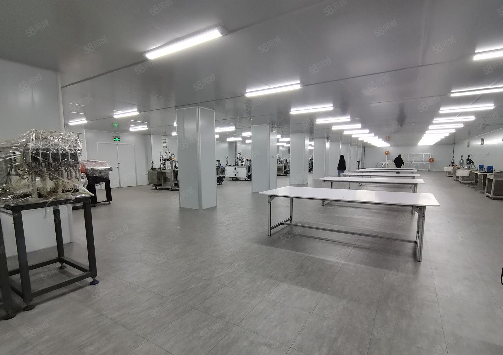 平湖辅城坳工业区880平一楼精装修无尘车间仓库厂房出租可分租