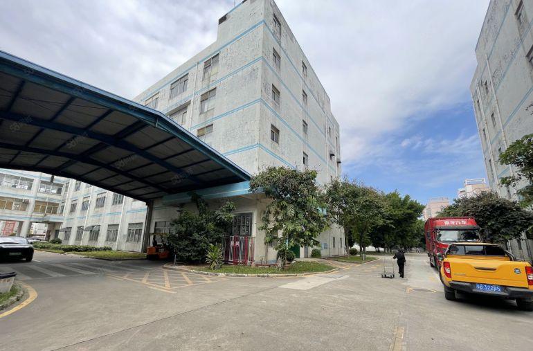 横岗原房东工业园楼上1000平带装修前台办公室厂房出租可分租