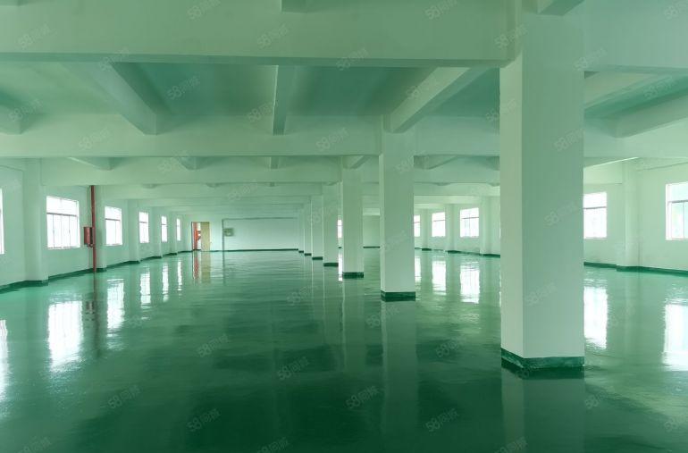 横岗永湖地铁口红本独院厂房1200平方低价出租主干道旁易招工