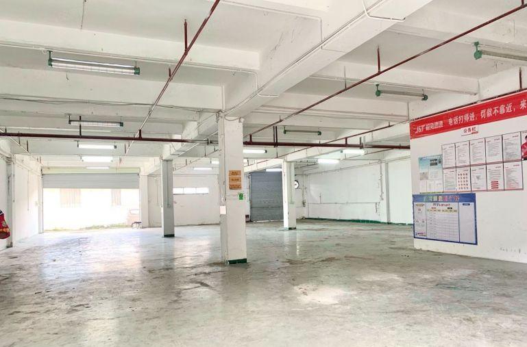 地铁口横岗产业园一楼650平厂房电商仓库出租带卸货平台可分租