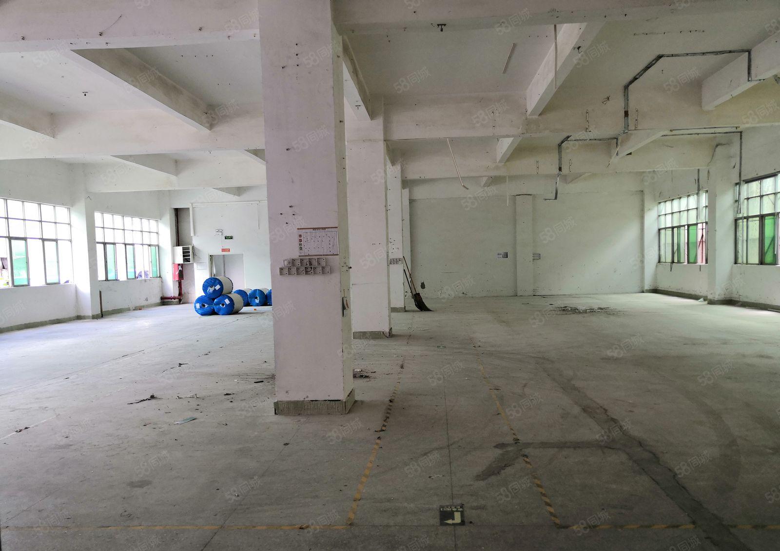 龙岗同乐15元厂房楼上单层2000m2二台二吨电梯可分租