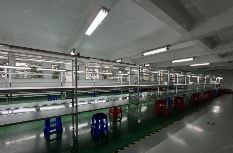 独栋厂房出租龙岗龙东1800精装修无尘车间红本仓库一楼上分租