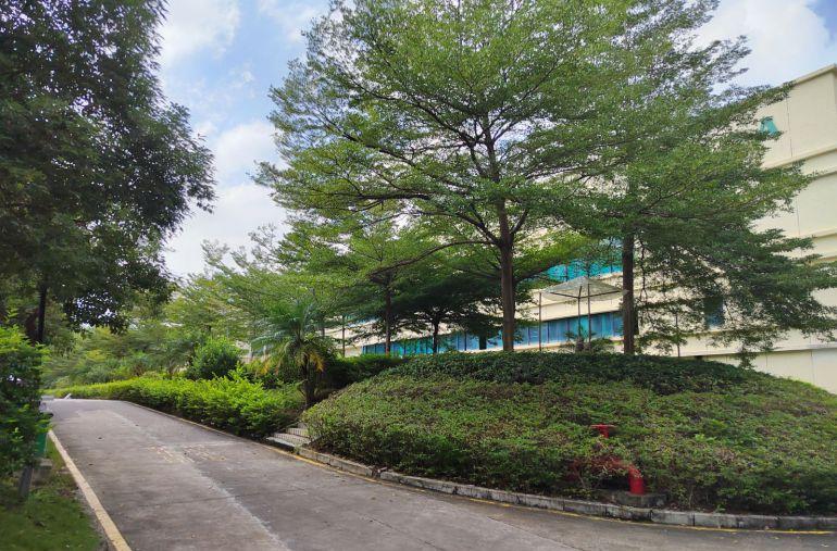 龙岗同乐科技园新出标准楼上2500平方现成装修低价厂房出租