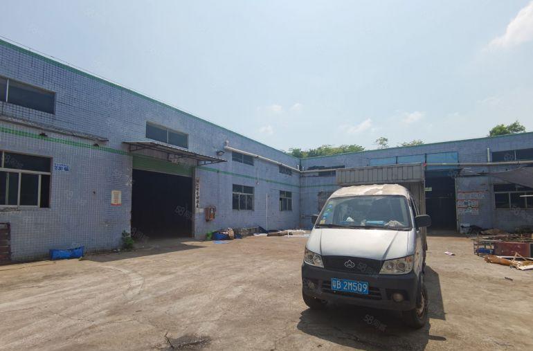 坪地坪西新出原房东独院2500平钢结构厂房仓库出租 可办环评