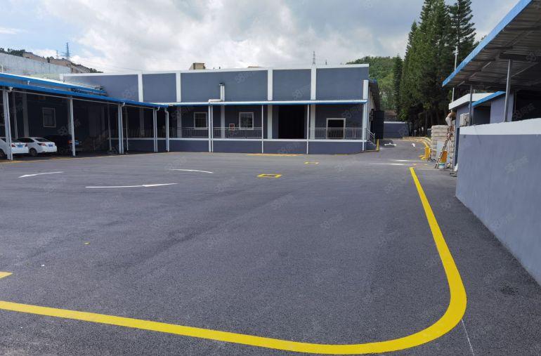 龙岗坪地2000平米独门独院钢构厂房出租可分租，空地大合同长