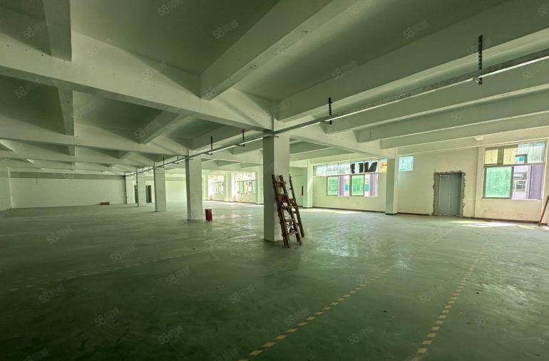 平湖富民工业区楼上整层面积3380平米，带玻璃隔间办公室