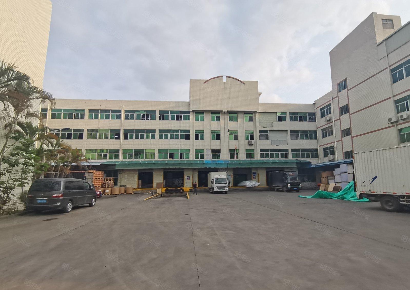 平湖华南城旁一楼空地大5000平带卸货平台仓库厂房出租可分租