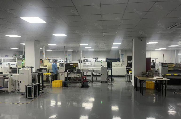 龙岗宝龙原房东大型科技园楼上1000平带装修办公仓库厂房出租