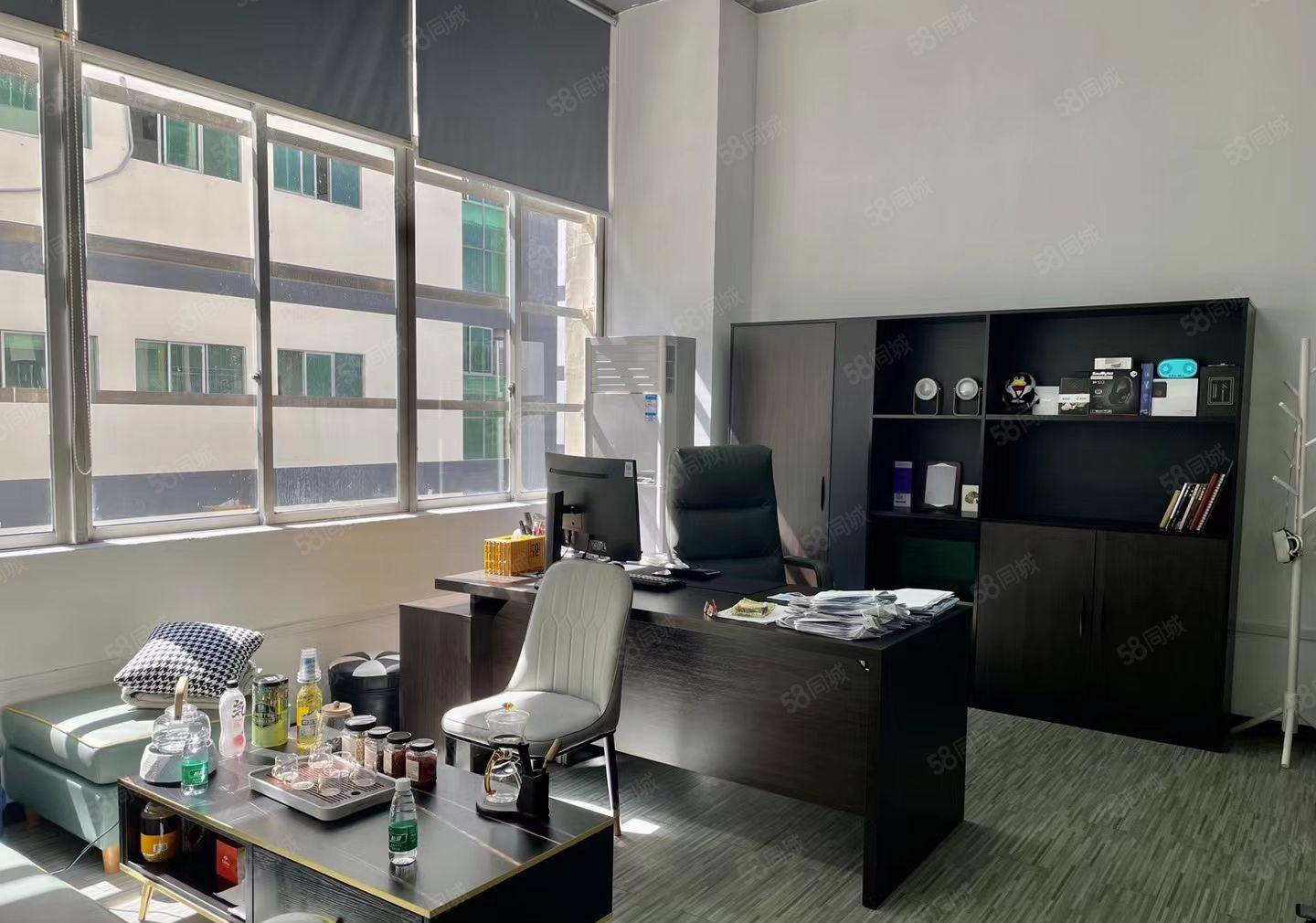 坂田地铁站带装修100平300平500平电商办公仓库出租