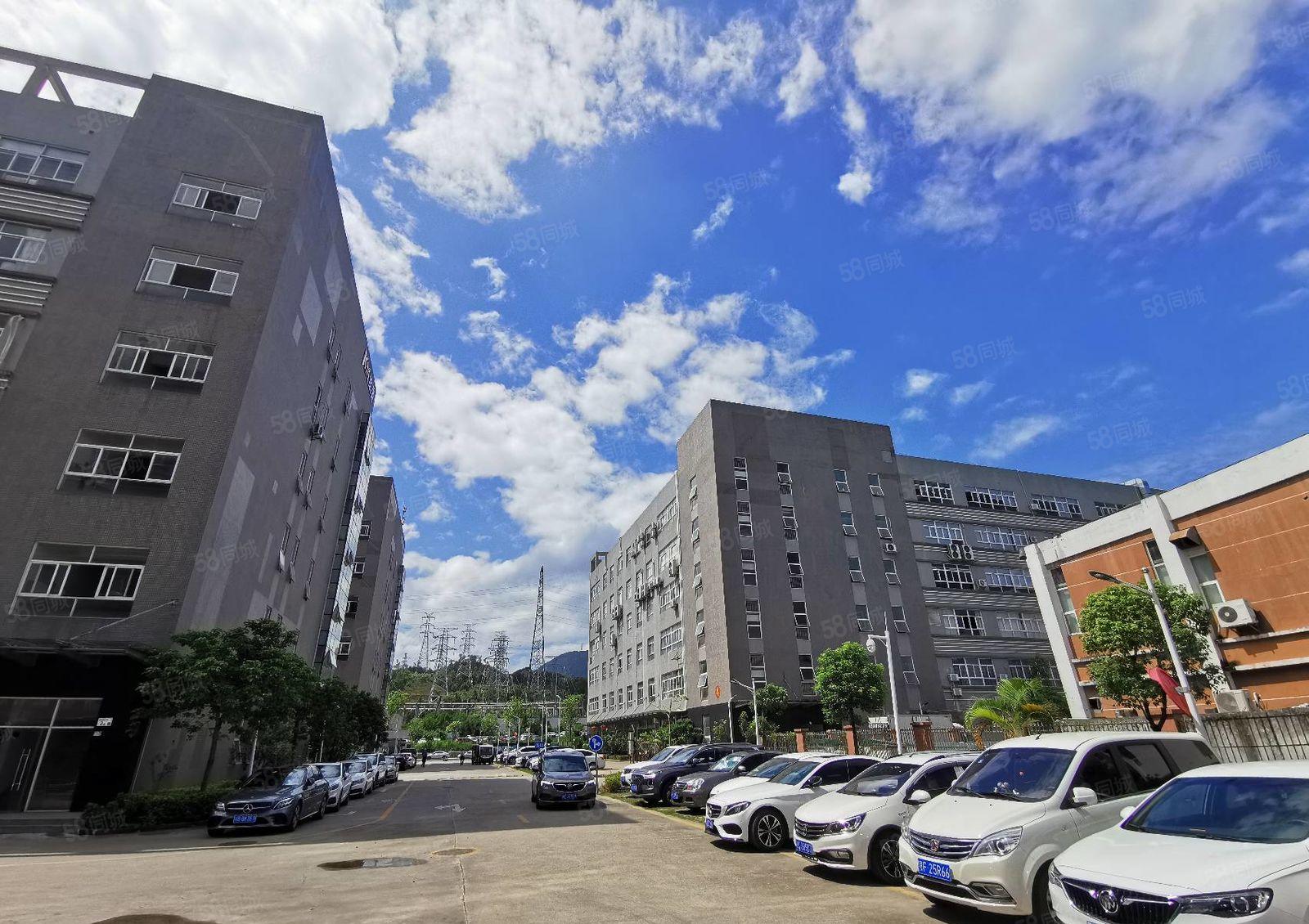 龙岗宝龙大型工业园楼上1300平厂房仓库出租，形象好空地大